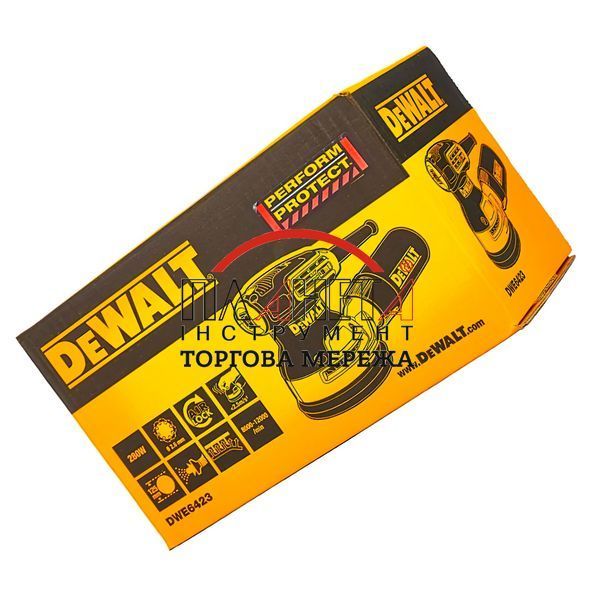 Шліфмашина ексцентрикова мережева DeWALT DWE6423 DWE6423 фото