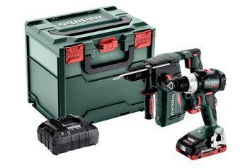 Набір COMBO SET 2.3.6 18 V (685218800) акумуляторний інструмент BS 18 LT BL + KH 18 LTX BL 24, 2х4,0 А&middot;год, METABOX 340 685218800 фото