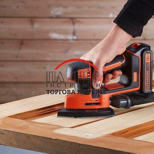 Шліфмашина вібраційна акумуляторна BLACK+DECKER BDCDS18 BDCDS18 фото