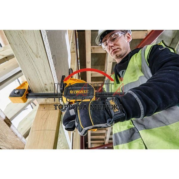 Струбцина DeWALT "XL" швидкозатискна, 300 мм, максимальний тиск 270 кг (DWHT0-83185) DWHT0-83185 фото