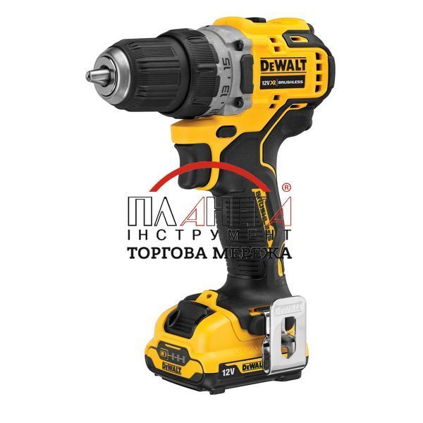 Набір із двох акумуляторних безщіткових інструментів DeWALT DCK2110C2T DCK2110C2T фото