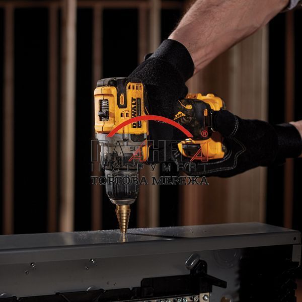 Набір із двох акумуляторних безщіткових інструментів DeWALT DCK2110C2T DCK2110C2T фото