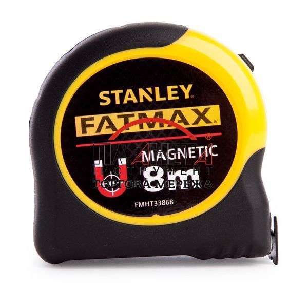 Рулетка FatMax Blade Armor магнітна 8 м STANLEY FMHT0-33868 фото
