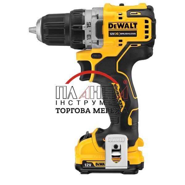 Набір із двох акумуляторних безщіткових інструментів DeWALT DCK2110C2T DCK2110C2T фото