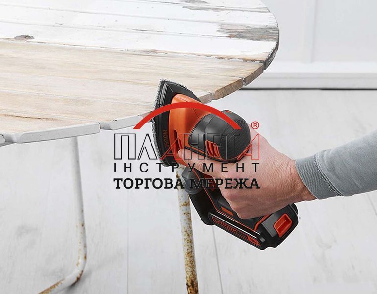 Шліфмашина вібраційна акумуляторна BLACK+DECKER BDCDS18 BDCDS18 фото