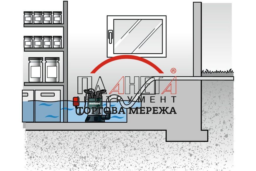 Напірний занурювальний насос Metabo TDP 7501 S 0250750100 фото