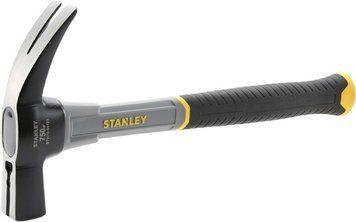 Молоток Fiberglass Coffreur Hammer з вагою голівки 750 г і ручкою із склопластика STANLEY (STHT0-54123) STHT0-54123 фото