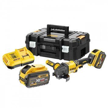 Шліфмашина кутова - болгарка аккумуляторна DeWALT DCG418X2 DCG418X2 фото
