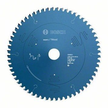 Пиляльне полотно Expert Wood Corded Bosch Professional для циркулярної мережевої торцювальної пилки, 216x30x1,8-2,4 мм, 48Т (2608642497) 2608642497 фото