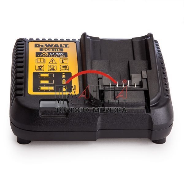 Зарядний пристрій DeWALT 10.8 / 14.4 / 18 В DCB115 фото