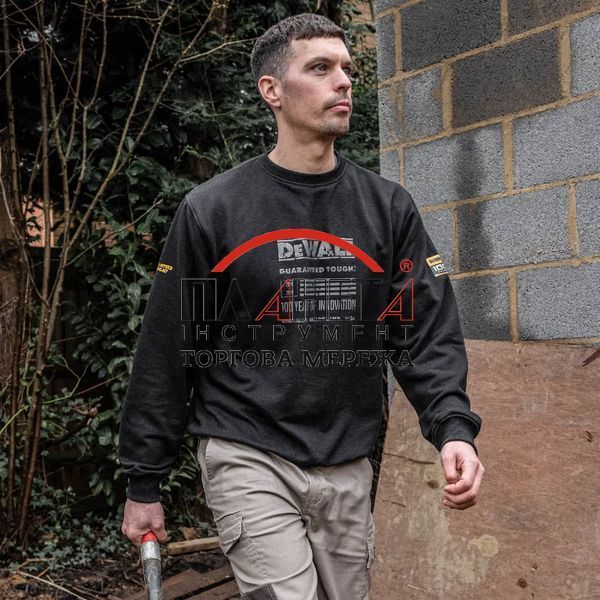 Світшот 100 YEAR LOGO SWEATSHIRT DeWALT DWC237-001-XL DWC237-001-XL фото