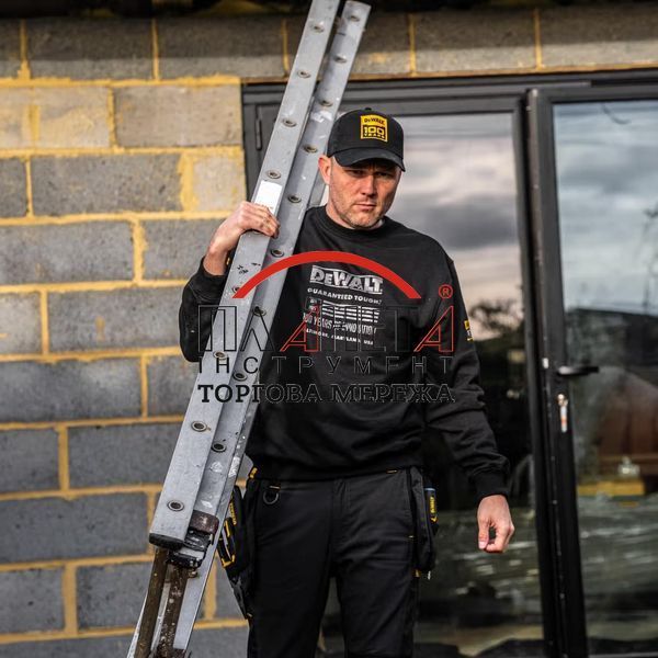 Світшот 100 YEAR LOGO SWEATSHIRT DeWALT DWC237-001-XL DWC237-001-XL фото
