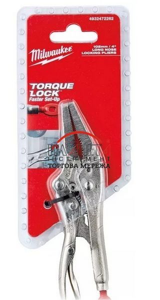 Затискач Torque Lock MILWAUKEE, 1-42мм, (видовжені губки) (4932472262) 4932472262 фото