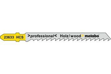 Лобзикове полотно для дерева Metabo Professional 74 мм T 144 D, 100 шт 623712000 фото
