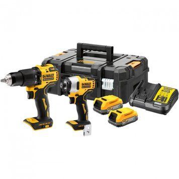 Набір з двох інструментів акумуляторних безщіткових DeWALT DCK2062E2T DCK2062E2T фото
