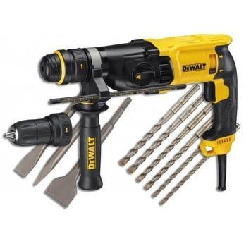 Перфоратор SDS-Plus DeWALT D25134KP + набір бурів і зубил D25134KP фото