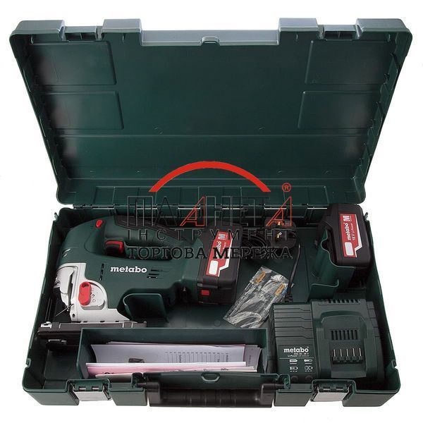 Акумуляторний лобзик Metabo STA 18 LTX 4.0 Ач 602298610 фото