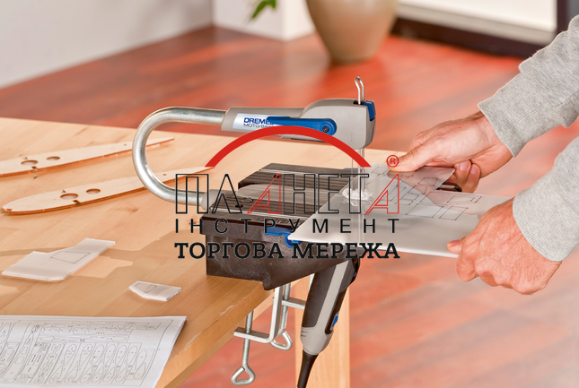 Стаціонарний лобзик 2 в 1 DREMEL Moto Saw F013MS20JC фото