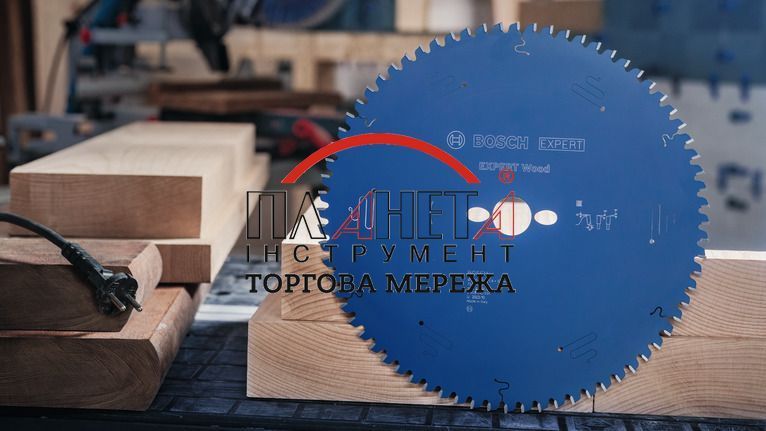 Пиляльне полотно EXPERT Wood Corded Bosch Professional для мережевої торцювальної циркулярної пилки, 315x30x1,8, 72T (2608644081) 2608644081 фото