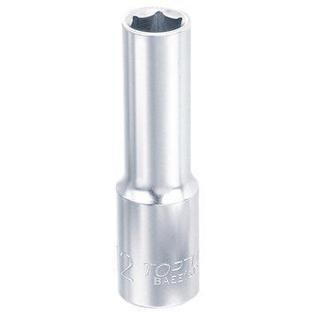Головка торцева довга 1/2" 8мм TOPTUL (BAEE1608) BAEE1608 фото