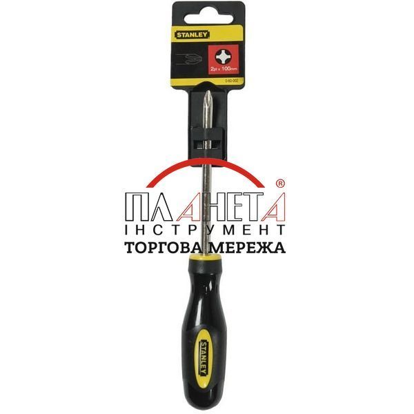 Викрутка Basic РН2 х 100 STANLEY 0-60-002 фото