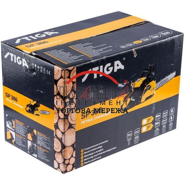Пила ланцюгова бензинова STIGA SP386-35 ланцюгова бензинова STIGA SP386-35 SP386-35 фото