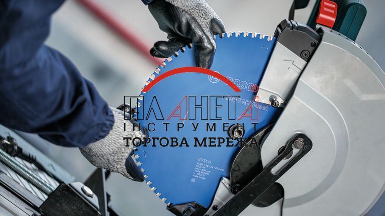 Пильний диск Expert for Steel Corded Bosch Professional для мережевої торцювальної пилки для сухого різання, 355x25,4x2,2-2,6 мм, 80Т (2608643062) 2608643062 фото