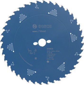 Пиляльний диск Expert for Wood Bosch Professional для мережевої ручної циркулярної пилки, 330x30x2,2, 40T (2608644071) 2608644071 фото