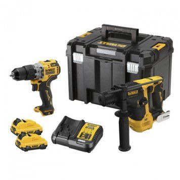 Набір з двох інструментів безщіткових DeWALT DCK2102L2T DCK2102L2T фото