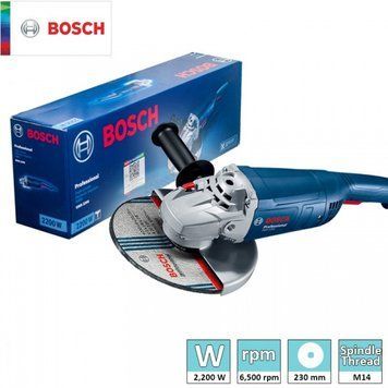 Сетевая угловая шлифмашина BOSCH GWS 2200-230 мм 06018C1320 06018C1320 фото
