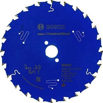Пиляльний диск Bosch Professional Expert Construct Wood Corded для дротових ручних циркулярних пилок, для занурювальних пил, 165x20x2, 24T (2608644137) 2608644137 фото
