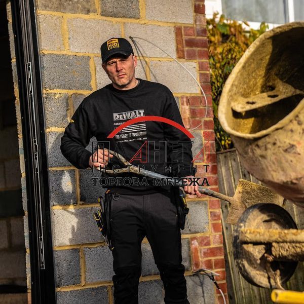 Світшот 100 YEAR LOGO SWEATSHIRT DeWALT DWC237-001-M DWC237-001-M фото