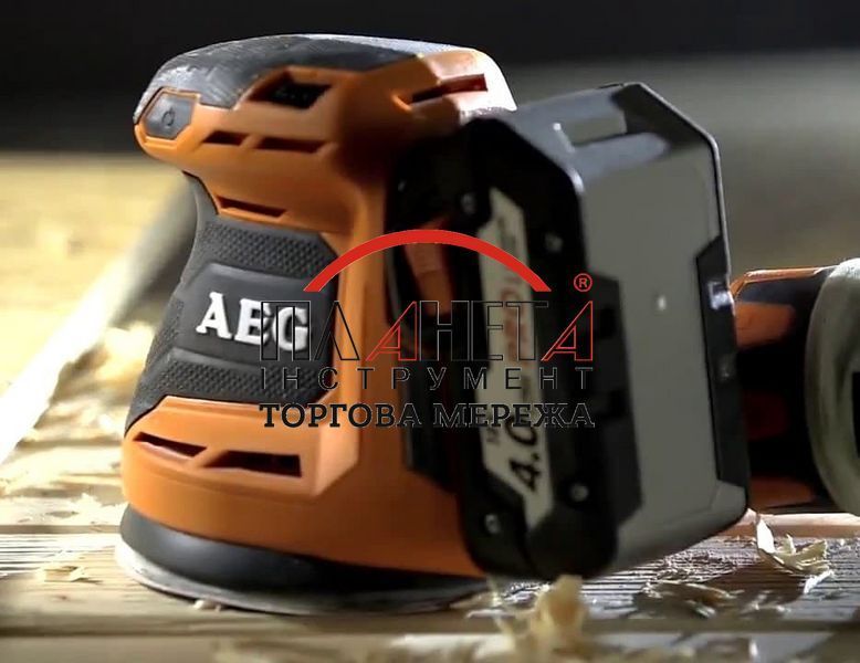 Ексцентрикова шліфувальна машина AEG BEX18-125 LI-402C 4935451087 фото