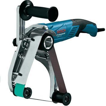 Стрічкова шліфувальна машина для обробки труб BOSCH GRB 14 CE 06018A9000 фото