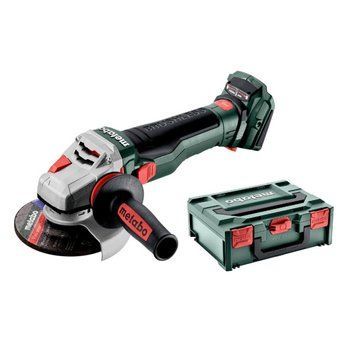 Акумуляторна кутова шліфувальна машина Metabo WB 18 LTX BL 15-125 Quick frame без акумулятора та блоку живлення, metaBOX 165 L (601730840) 601730840 фото