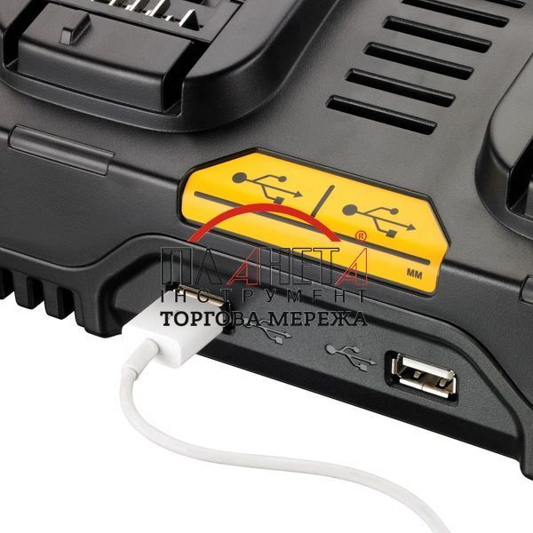 Зарядний пристрій дворядний DeWALT DCB102 фото