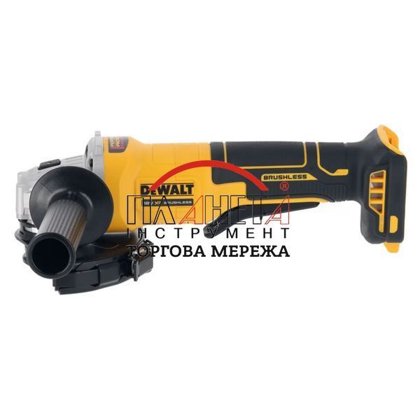 Аккумуляторная бесщеточная угловая шлифмашина - болгарка DeWALT DCG408NT DCG408NT фото