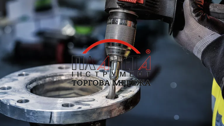 Торцева гроновидна щітка PRO Metal heavy, 6мм, 19x0.35мм, пучки сталі Bosch Professional (2608622116) 2608622116 фото