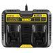 Зарядний пристрій дворядний DeWALT DCB102 фото 3