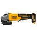Аккумуляторная бесщеточная угловая шлифмашина - болгарка DeWALT DCG408NT DCG408NT фото 3