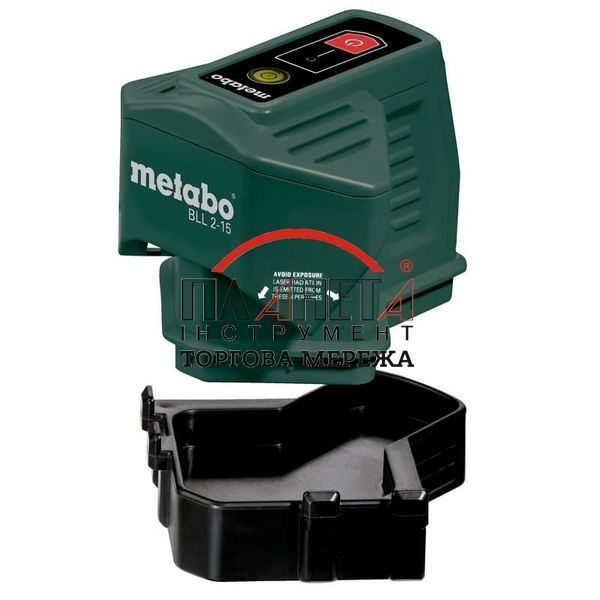 Лазерный линейный уровень Metabo BLL 2-15 лазерный линейный уровень 606165000 фото