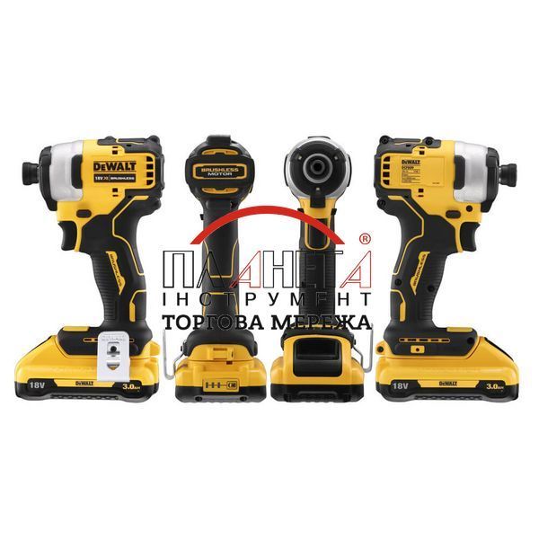 Набір із двох акумуляторних безщіткових інструментів DeWALT DCK2061D2T DCK2061D2T фото