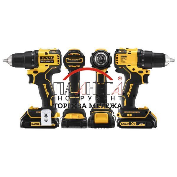 Набір із двох акумуляторних безщіткових інструментів DeWALT DCK2061D2T DCK2061D2T фото