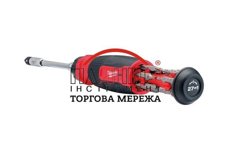 Викрутка з тріскачкою MILWAUKEE, (27 в 1) (4932480583) 4932480583 фото