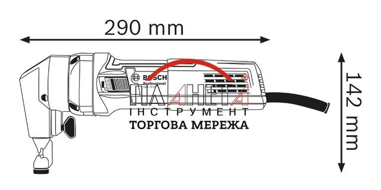 Ножиці вирубні Bosch GNA 75-16 Professional (0601529400) 0601529400 фото