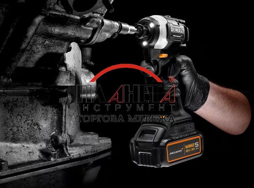 Набір з двох інструментів акумуляторних безщіткових McLaren F1 TEAM LIMITED EDITION DeWALT DCK200MP2T DCK200MP2T фото
