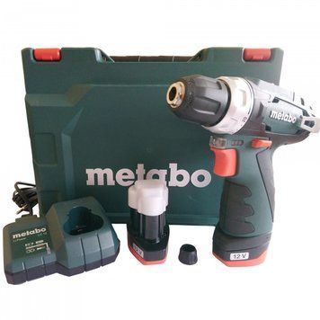 Акумуляторний шуруповерт Metabo PowerMaxx BS Basic + кейс 600984500 фото