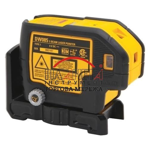 Точковий лазерний нівелір DeWALT DW085K DW085K фото
