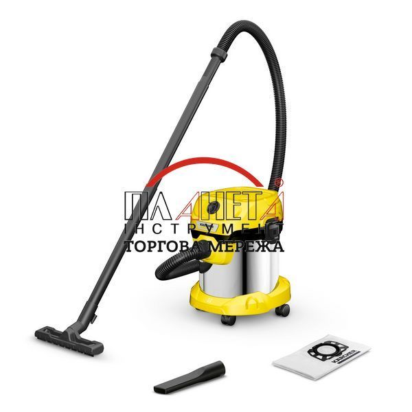 Господарський пилосос Karcher WD 2 Plus S V-15/4/18 1.628-050.0 фото