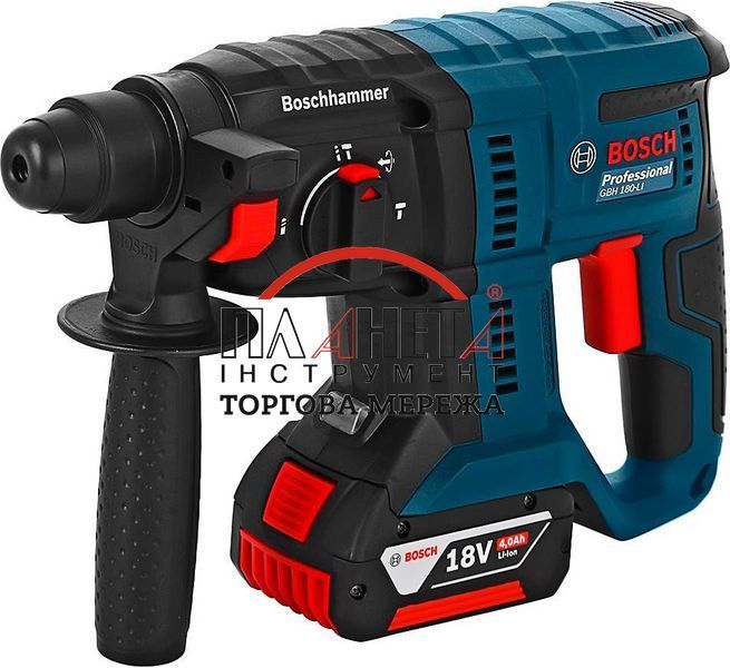 Акумуляторний перфоратор BOSCH GBH 180-LI 0611911122 0611911122 фото